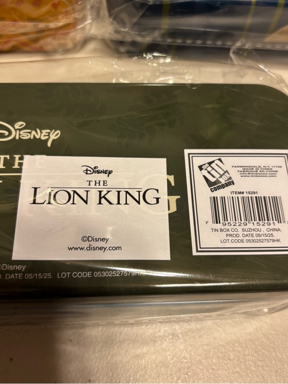Disney The Lion King Blue Metal Pencil Case-tray. Pick one & let me know which 1 - Picture 7 of 7